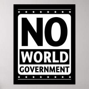 No World Government #1 Poster