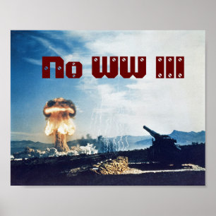 No World War III Poster