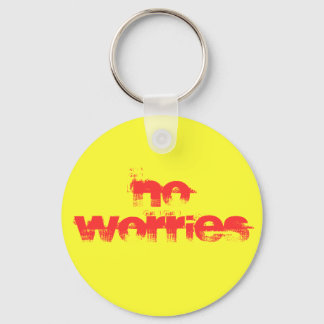 No Worries Key Ring
