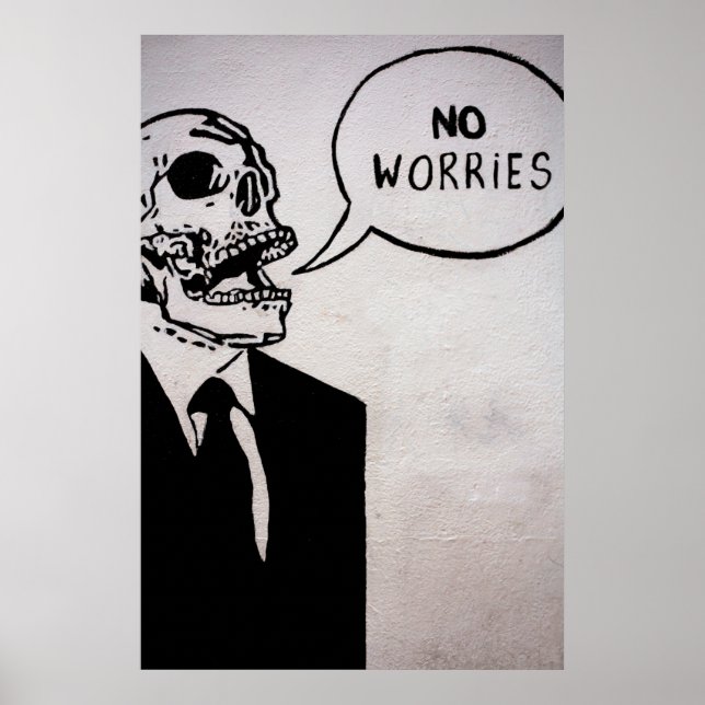 No Worries Poster (Front)