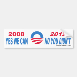 No You Didn't bumper sticker