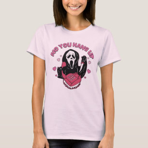 No You Hang Up Shirt, Funny Ghostface Valentine T-Shirt