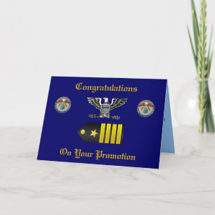 NOAA Captain Promotion Card