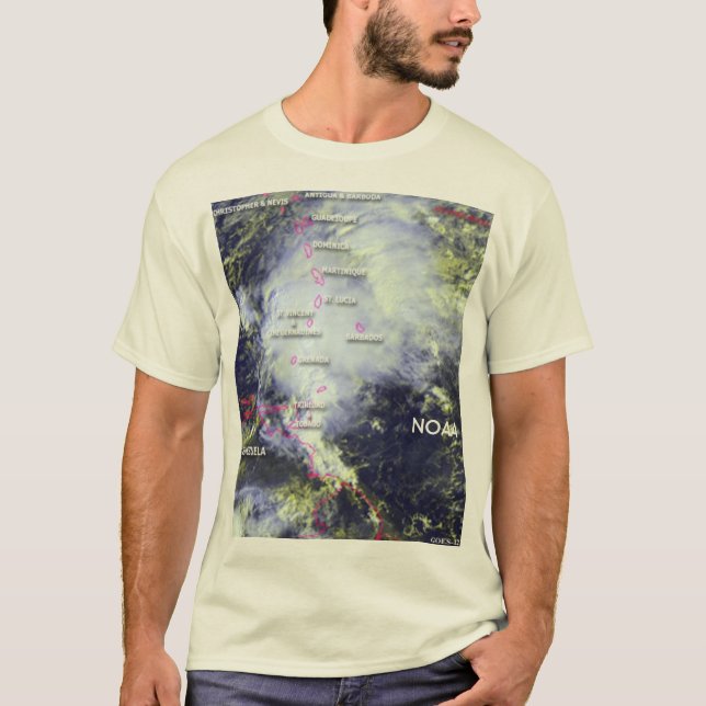 NOAA Caribbean Islands T-Shirt (Front)
