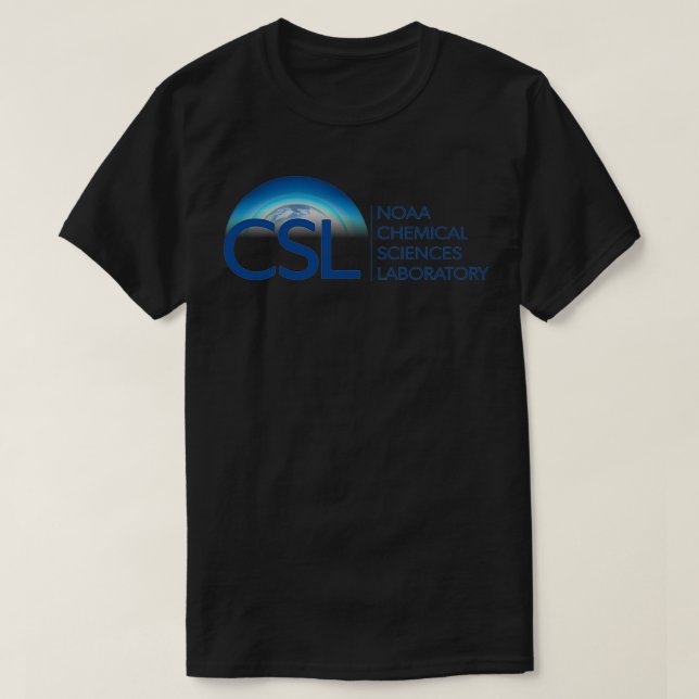 NOAA Chemical Sciences Laboratory Logo T-Shirt (Design Front)