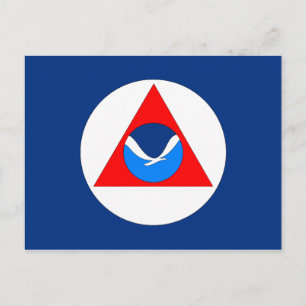 NOAA Flag Postcard