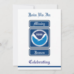 NOAA Wedding Invitation