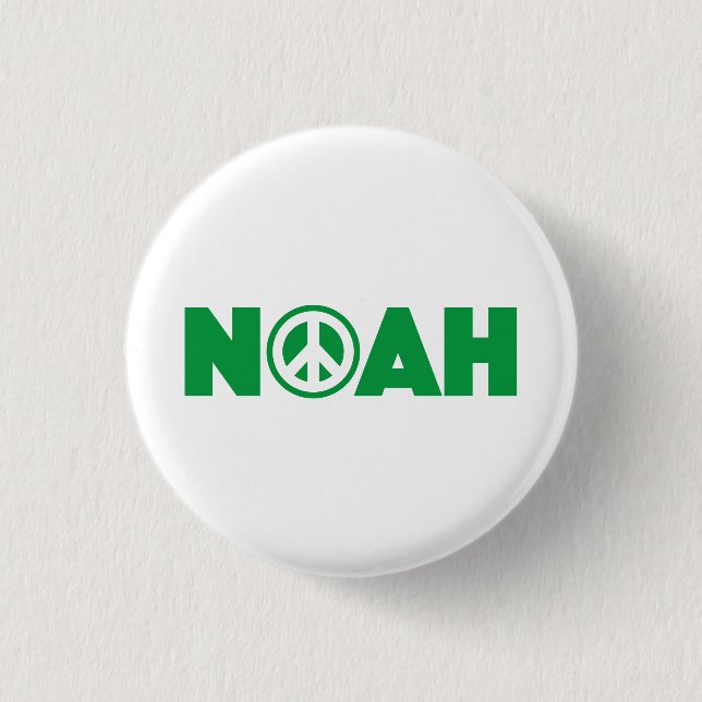 Noah 3 Cm Round Badge (Front)