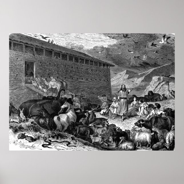 Noah and the Ark Poster (Front)