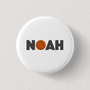 Noah Basketball 3 Cm Round Badge