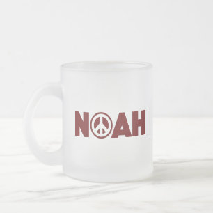 Noah Frosted Glass Coffee Mug