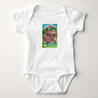 Noah’s Ark Baby Bodysuit