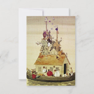 “Noah’s Ark” by W Heath Robinson Thank You Card