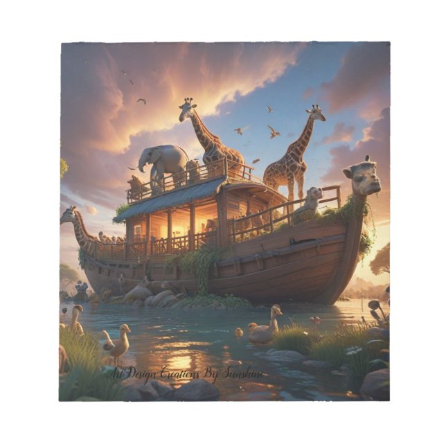 Noah’s Ark of Hope Notepad (Front)