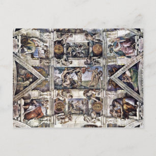 Noah Thanksgiving Fall And Expulsion From The Para Holiday Postcard