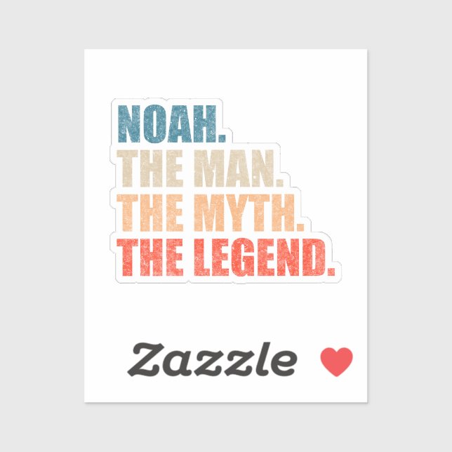Noah The Man The Myth The Legend (Sheet)