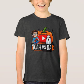 Noah Vs Dad Kids T-Shirt Tri-Blend Shirt