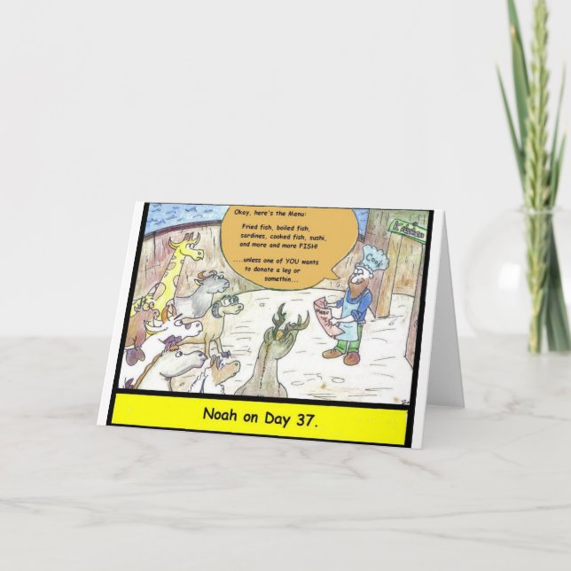 Noah'a Ark Greeting Card (Front)