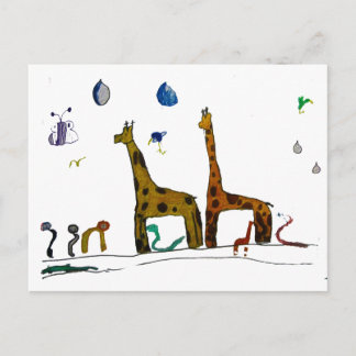 Noah's Animals Postcard