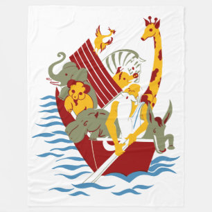 Noah's Arc Fleece Blanket