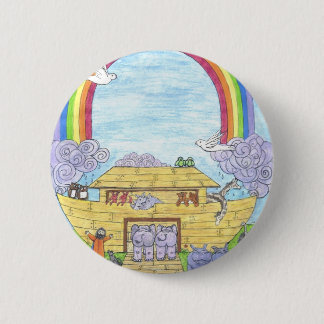Noah's Ark 6 Cm Round Badge