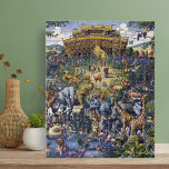 Noahs Ark Animals Jigsaw Puzzle<br><div class="desc">Noah's Ark Animal illustration</div>