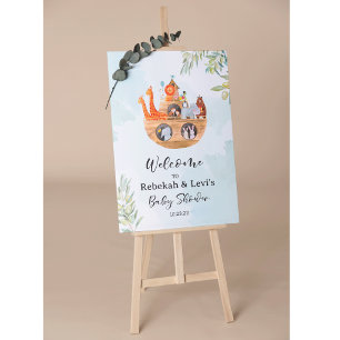 Noah's Ark Arc Welcome Sign