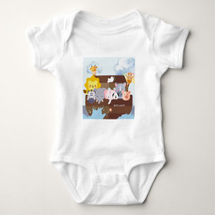 Noah's Ark Baby Bodysuit