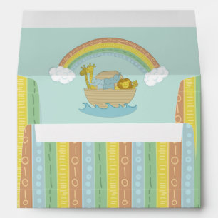 Noah's Ark Baby Shower Envelope