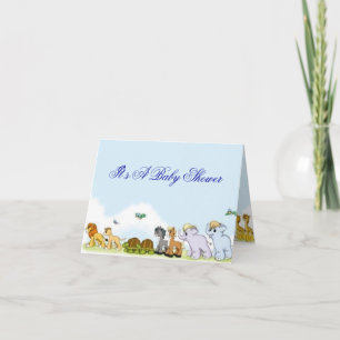 Noah's Ark Baby Shower Invitation