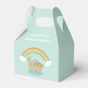 Noah's Ark Boho Baby Shower Favour Box