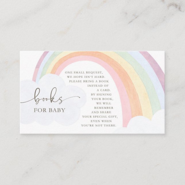 Noah's Ark Books for Baby Card (Front)