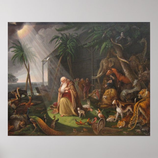 Noah's Ark by Charles Wilson Peale - Circa 1819 Poster (Front)