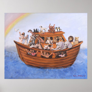 Noah's Ark Canvas Print