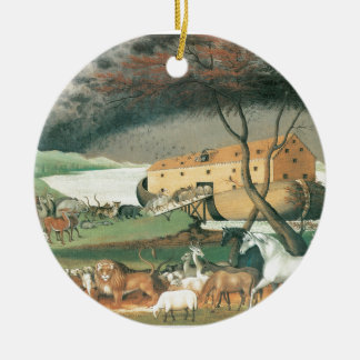 Noahs Ark Ceramic Tree Decoration