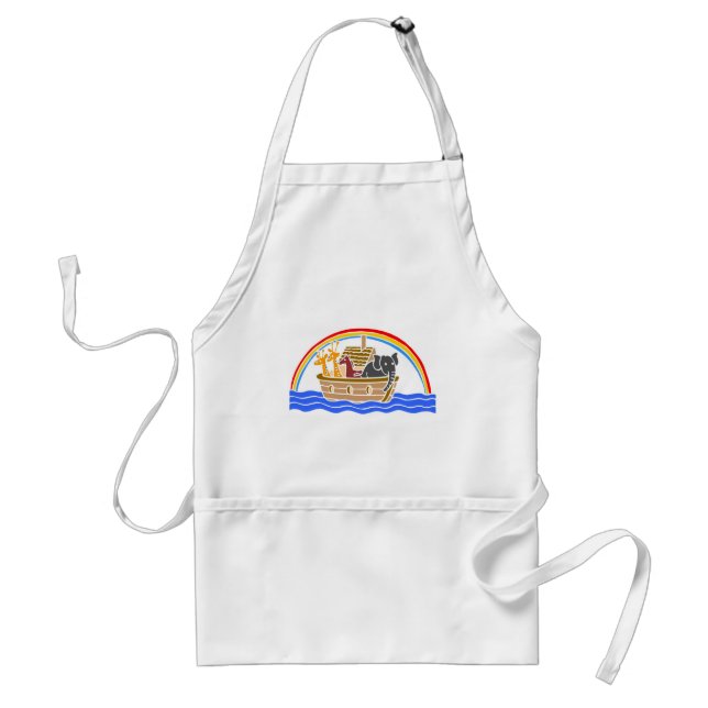 Noah's ark Christian artwork_4 Standard Apron (Front)