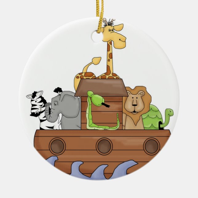 Noahs Ark Christmas ornament (Front)