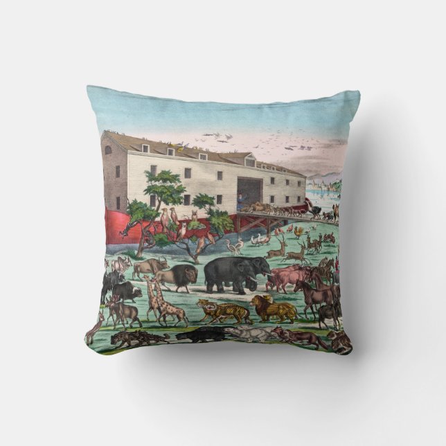 Noah's Ark Cushion (Front)