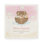 Noah's Ark Cute Animals Girl Baptism Christening