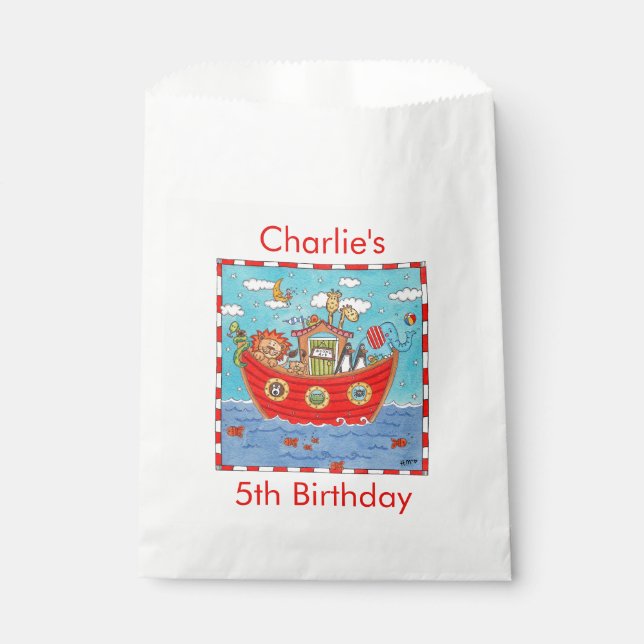 Noah's Ark  Favour Bags (Front)
