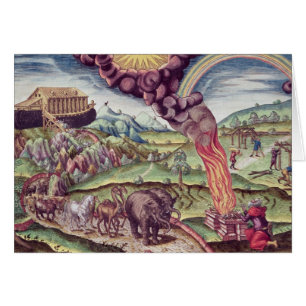 Noah's Ark, illustration from 'Brevis Narratio'