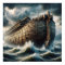 Noah's Ark in the Flood Christian Bible Story Art