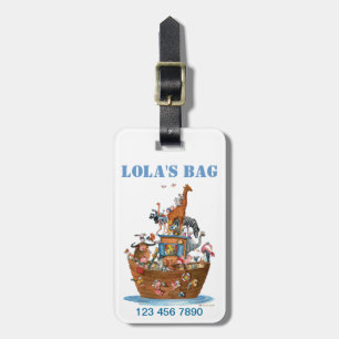 Noah's Ark Kids Luggade Tag