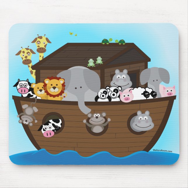 Noah's Ark Mouse Mat (Front)