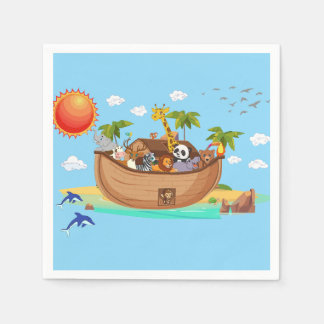 Noah's Ark Napkin