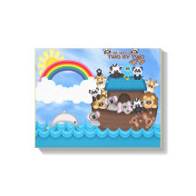 Noahs Ark of Animals Two by Two Bible Great Flood