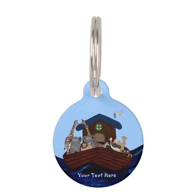 Noah's Ark Pet Tag (Front)