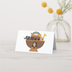 Noah's Ark Place Card