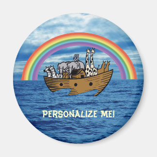 Noah's Ark & Rainbow Magnet