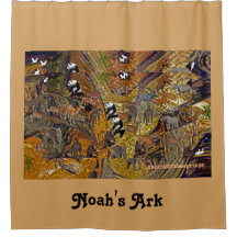 Noah's Ark Shower curtain..Sherri Of Palm Springs